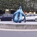 Rond-point à Neuchâtel (Suisse)