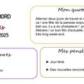 Carnet de bord du 30 avril au 07 mai 2025