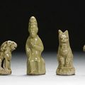 A group of 'Yue' figures, Tang dynasty (618-907)