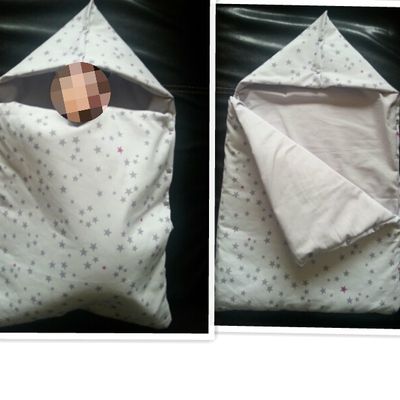 Mes cousettes "pratiques" bébé : les nids d'ange...