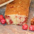 Cake aux pralines roses