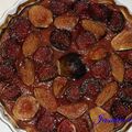 Tarte compote pomme-coing aux figues