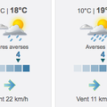 Paf, la pluie....