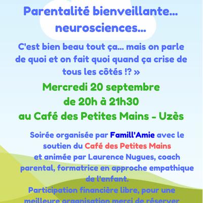 conférence infos à Uzès septembre 2017