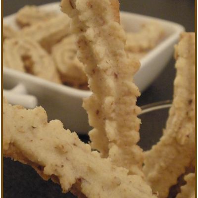 Biscuits de Noël : Spritz aux noisettes