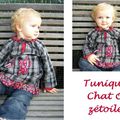 TUNIQUE CHAT O ZETOILE