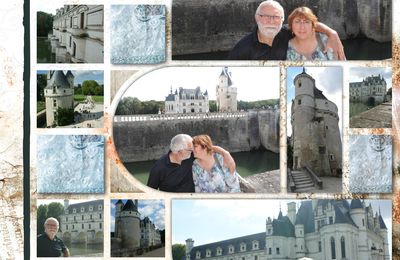 Scrap digital : le château de Chenonceau