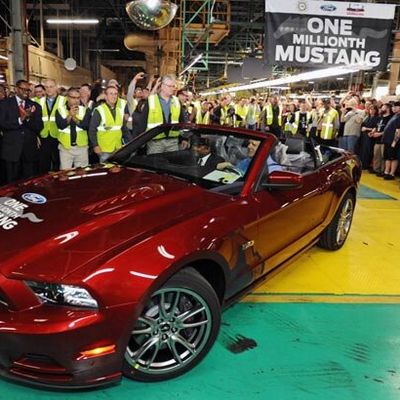Un million de Ford Mustang issues de l'usine de Flat Rock (CPA)