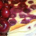 Clafouti aux cerises à l'ancienne, badiane et cardamome