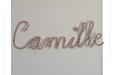 Cadeau naissance Camille - Projet Mll Création