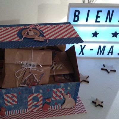 Calendrier de l'Avent Gingerbread house