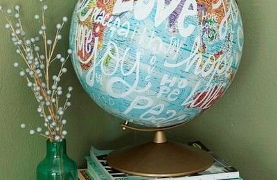 l'idée de la semaine : les globes déco !