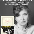 Carole Martinez sera à Vienne ce mercredi 29 janvier à 19 heures...