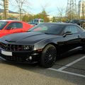 La Chevrolet camaro SS coupe (5th generation)(Rencard Burger King avril 2011)