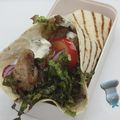 Wrap à l'agneau et au yaourt grec