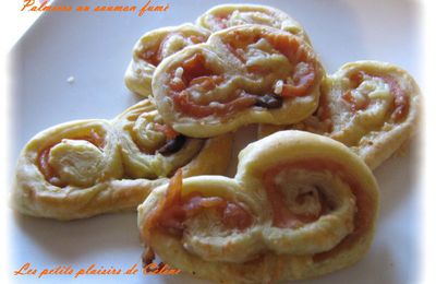 Palmier au saumon fumé