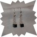 Boucles d'oreilles PYRIO Blanche