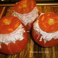 Tomate farcie au thon