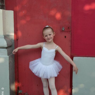 Sortie du spectacle de danse de Lou