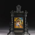 An ebonised night timepiece, Italian, circa 1690