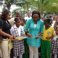 La jeune et active Ministre afrocolombienne Paula Moreno Zapata en action