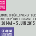 Semaine du développement durable du 30 mai au 5 juin