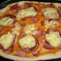 Pizza savoyarde (raclette)