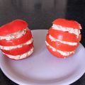 MILLEFEUILLE DE TOMATE A LA CREME DE THON