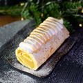 Bûche au citron meringuée