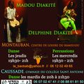 Cours hebdomadaires danse et percussions