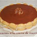 Bavarois à la mousse de marron