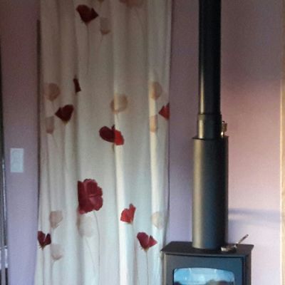 Je commence à mettre les rideaux...