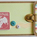 mini album voyage autour du monde - Laurapack