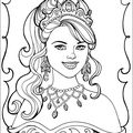 coloriages princesses