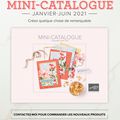 Les nouveautés de janvier chez Stampin'UP!