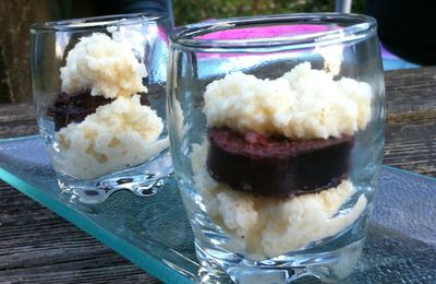 Crème de Celeri et Boudin Noir