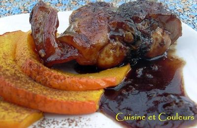 Lapin aigre-doux au cacao
