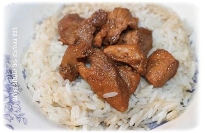 Sauté de porc laqué