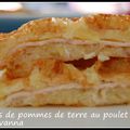 Gaufres de pommes de terre au poulet