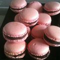 Macaron ganache chocolat