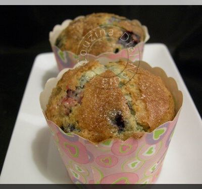 Muffins Myrtilles et Framboises