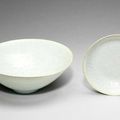 A Qingbai carved conical 'boys and peony' bowl, Southern Song Dynasty