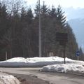 Rond-point à Les Contamines Montjoie