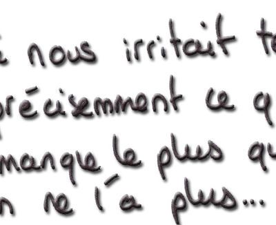 il faudrait s'en souvenir