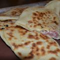 Naans bacon fromage 