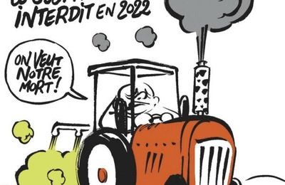 diesel taxé, glyphosate interdit - par juin - Charlie Hebdo N°1314 - 27 sept. 2017