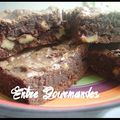 Délicieux brownies au noix