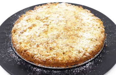 Gâteau crumble aux pommes