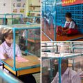 Thaïlande : cages en plastique dans les écoles pour combattre le coronavirus
