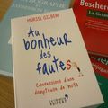 Au bonheur des fautes, confessions d'une dompteuse de mots - Muriel Gilbert